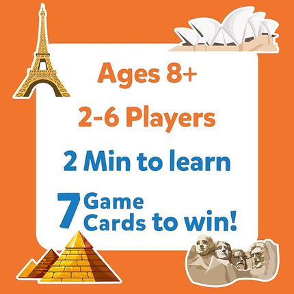Skillmatics Guess in 10 Countries of The World, Perfect for Boys, Girls, Kids & Families Who Love Card Games, Educational Toys, Travel Games, Trivia, Gifts for Ages 8, 9, 10 & Up