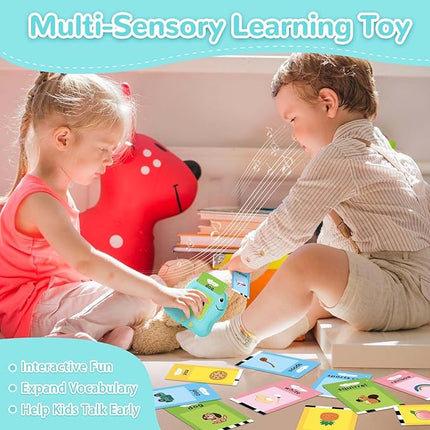 Talking Flash Card, Learning Toys for Ages 2-4, Autism Sensory Toys for Toddlers, Speak Montessori for 2+ Year Old, Kids Gift for Boys Girls Birthday Preschool Activity 510 Sight Words