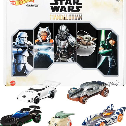 Hot Wheels Star Wars The Mandalorian Character Car 5-Pack