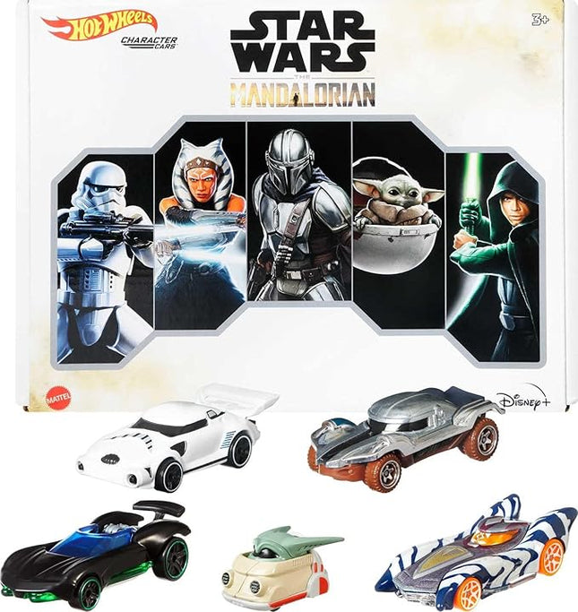 Hot Wheels Star Wars The Mandalorian Character Car 5-Pack