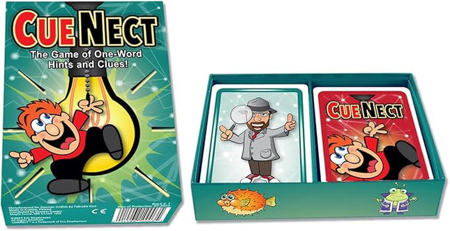 CUENECT: Wildly Fun Clue Decoding Game - Connect, Discover, & Laugh with Friends & Family – from The Makers of Moose Master