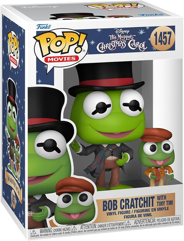 Funko Pop! & Buddy: Disney Holiday - The Muppet Christmas Carol, Kermit and Robin as Bob Scratchit with Tiny Tim