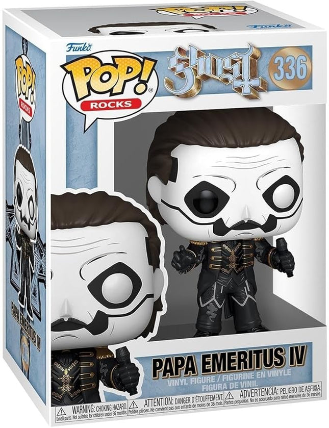 Funko POP! Rocks: Ghost - Papa Emeritus IV - Ghost Band - Collectable Vinyl Figure - Gift Idea - Official Merchandise - for Kids & Adults - Music Fans - Model Figure for Collectors and Display