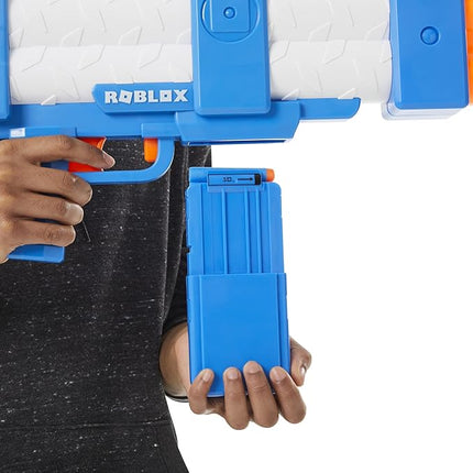 Nerf Roblox Arsenal: Pulse Laser Motorized Dart Blaster, 10 Elite Darts, 10-Dart Clip, Code to Unlock in-Game Virtual Item