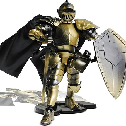 Medieval Knight T13 Action Figure Movable Dummy Robot Warrior Multi-Jointed Titan 13 Collectible Figure for Kids and Collectors