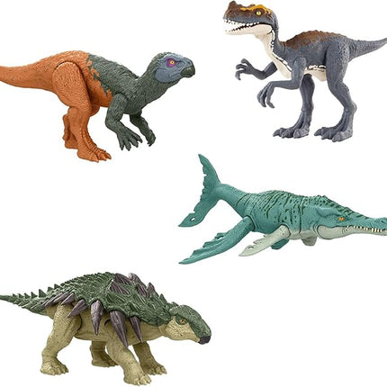 Jurassic World Rebirth Frenzy Pack Iani Dinosaur, Authentic Toy, Digital Play