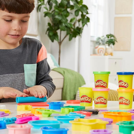 Play-Doh Holiday Set of Tools, 43 Accessories & 10 Modeling Compound Colors, Non Candy Halloween Handout Toys & Party Favors, Kids Arts & Crafts, Preschool Toys, Ages 3+ (Amazon Exclusive)