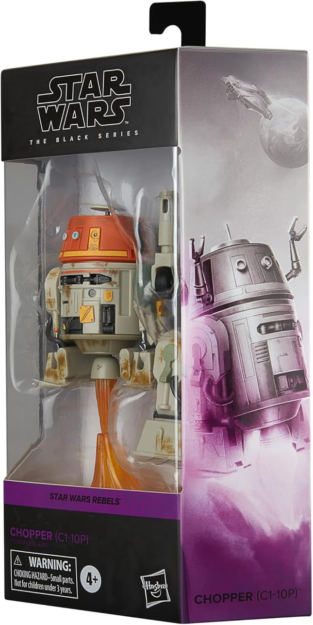 STAR WARS The Black Series Chopper (C1-10P), Rebels 6-Inch Action Figures, Ages 4 and Up