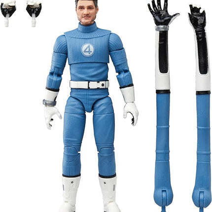 Marvel Legends Series Mister Fantastic, The Fantastic Four: First Steps Movie, Reed Richards Collectible 6 Inch Action Figure Toy