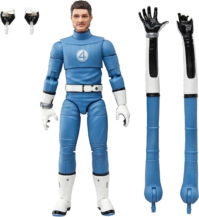 Marvel Legends Series Mister Fantastic, The Fantastic Four: First Steps Movie, Reed Richards Collectible 6 Inch Action Figure Toy