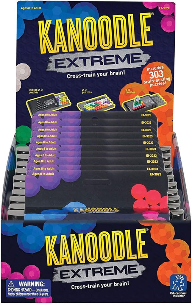 Educational Insights Kanoodle Extreme Classroom Pack of 10, Featuring Over 300 Challenges, Puzzle Challenges, Brain Teaser Game, Ages 8+