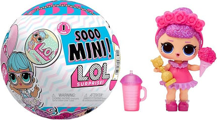 L.O.L. Surprise! Sooo Mini with Collectible Doll, 8 Surprises, Mini L.O.L. Surprise! Balls, Limited Edition Dolls- Great Gift for Girls Age 4+, Multicolor