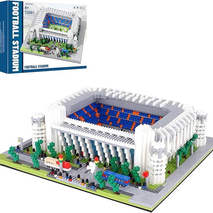 Soccer Stadium Building Blocks Sets Football Architecture Model Kits Gifts for Adults Kids Boys 3500+Pieces