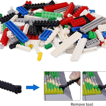 Micro Mini Blocks, Football Stadium Series Model Mini Building Blocks Architecture Model Building kit (Camp NOU)