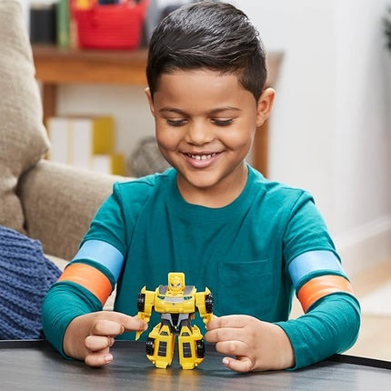 Transformers Playskool Heroes Rescue Bots Academy Classic Team Bumblebee, Converting Toy Robot Action Figure, Ages 3+ (Amazon Exclusive)