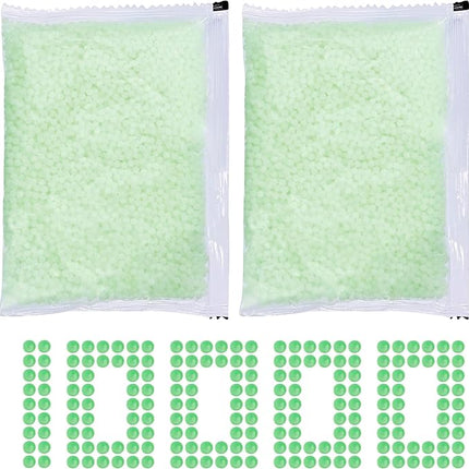 Nerf Pro Gelfire Rounds, 10,000 Glow in The Dark Gelfire Rounds, for Nerf Pro Gelfire Blasters, Outdoor Games, Ages 14 & Up