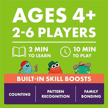 Exploding Kittens Monster Match – Matching Dice Game for Kids Ages 4+– 2-6 Players – Fun Family Game Night-Creative Kids Game