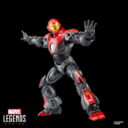 Marvel Legends Series Ultimate Iron Man, Comics-Inspired Collectible 6-Inch Scale Action Figure with Character-Sized Comic Accessory