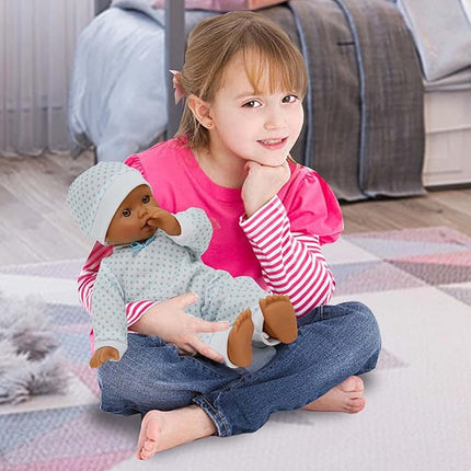 14 inch Soft Body Hispanic Baby Doll