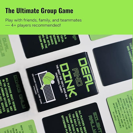 The Ultimate On-Court Pickleball Card Game for Fun, Strategy, and Competition – The Best Pickleball Gift for Players of All Levels!