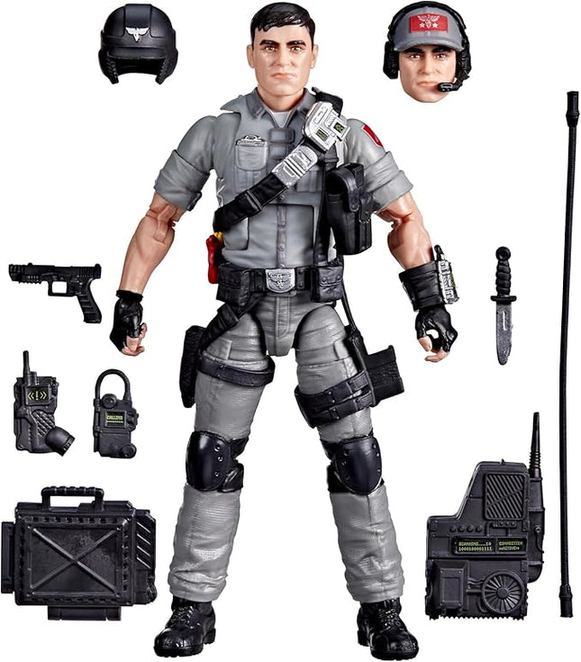 G.I. Joe Classified Series #178, Blaine “Mainframe” Parker, Collectible 6-Inch Action Figure with 9 Accessories