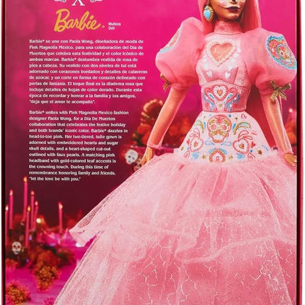 Barbie 2023 Día De Muertos x Pink Magnolia Doll Limited Edition, HJX16