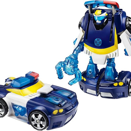 Transformers Playskool Heroes Rescue Bots Energize Chase The Police-Bot Action Figure, Ages 3-7 (Amazon Exclusive)