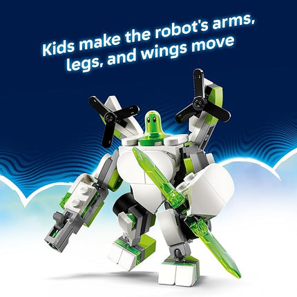 LEGO DREAMZzz Z-Blob's Robot and Vehicle Adventures Robot Toy Building Kit - Mech Suit Set for Kids, Boys and Girls, Ages 7+ - 19 Rebuild Options for Pretend Play - Gift Idea for Birthday - 71487