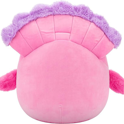Squishmallows Original 14in Sweetpea The Pink and Purple Peacock – Official Jazwares Plush (Large)
