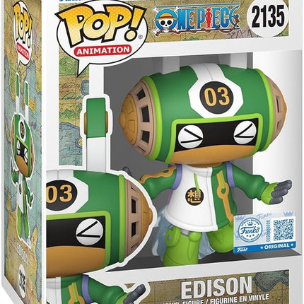 Funko Pop! Animation: One Piece - Edison - Collectable Vinyl Figure - Gift Idea - Official Merchandise - Toys for Kids & Adults - Anime Fans - Model Figure for Collectors and Display