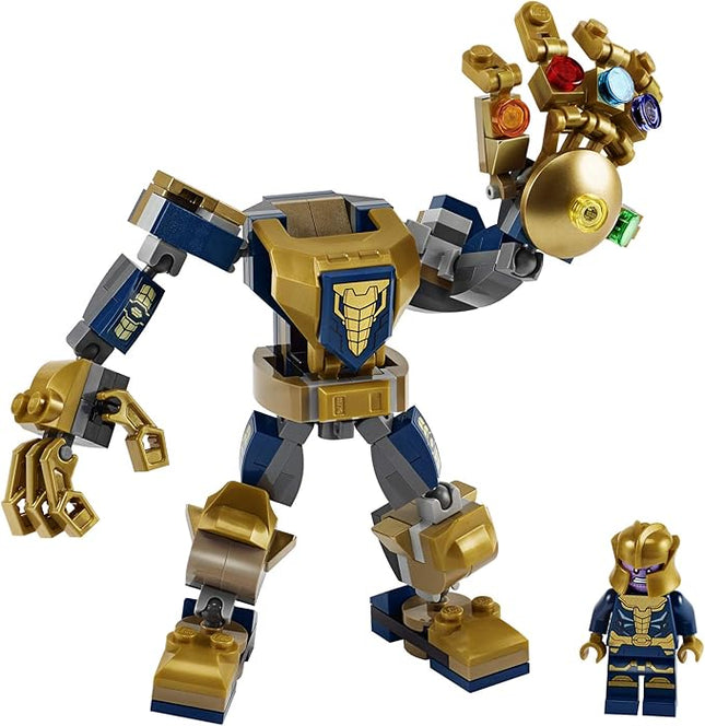 LEGO Marvel Avengers Thanos Mech 76141 Cool Action Building Toy for Kids with Mech Figure Thanos Minifigure (152 Pieces)
