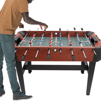 Competition Soccer Table, 47" Sports Arcade Games w/Accessories, Foosball Game Table for Indoor Outdoor, Family, Arcade Game Room, Kids, Adults