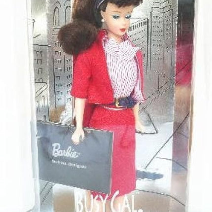 Mattel Busy Gal Barbie Limited Edition 1960 Reproduction Fashion & Doll