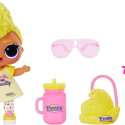 L.O.L. Surprise! LOL Surprise Loves Mini Sweets Peeps - Tough Chick with Collectible Doll, 7 Surprises, Spring Theme, Peeps Limited Edition Doll- Great Gift for Girls Age 4+