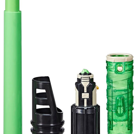 STAR WARS Lightsaber Forge Kyber Core Luke Skywalker, Officially Licensed Green Customizable Lightsaber, Toys for 4 Year Old Boys and Girls (Non-Electronic)
