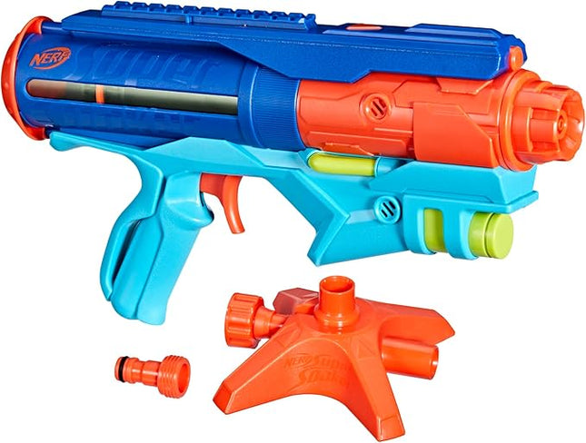 Nerf Super Soaker Power Drench Water Blaster, High Performance Pressurized Blasting, Easy Fill Station, Water Toys, Ages 8+