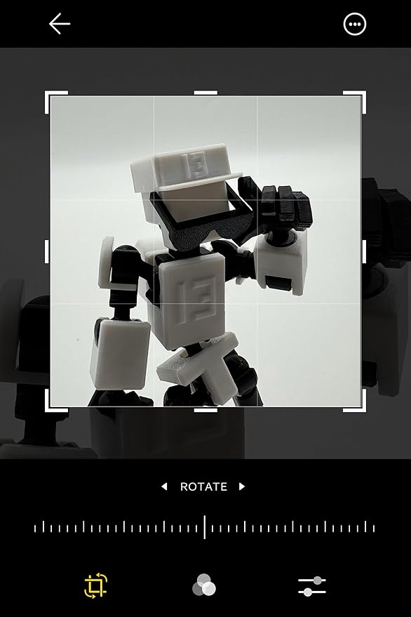 (Assembly Completed) 3D Printed 6.65-inch Action Figure Mini-13, Full Body Mechanical Movable Toy, Multiple Accessories, Desk Decoration, Creative Gifts (White)