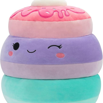 Squishmallows Original 14-Inch Peony Unicorn Pancakes with Whipped Cream - Official Jazwares Large Plush