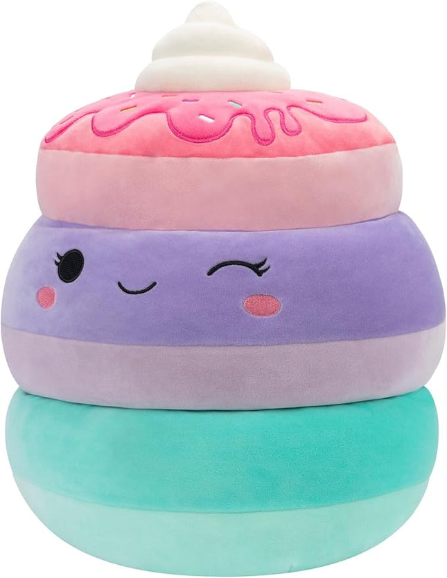 Squishmallows Original 14-Inch Peony Unicorn Pancakes with Whipped Cream - Official Jazwares Large Plush