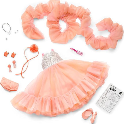 American Girl, Barbie, 18-inch Doll, Peaches ’n Cream Collector Doll with Brunette Hair, for Ages 8+