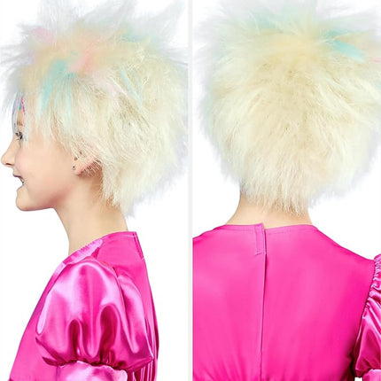 Rubies Weird Barbie Costume Wig for Kids Girls for Themed Parties and Halloween, One Size