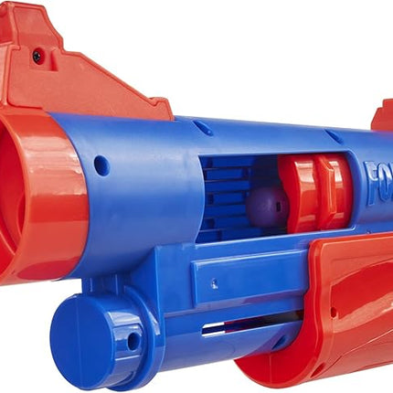 Nerf Fortnite Pump SG Blaster - Pump Action Mega Dart Blasting - Breech Load - 4 Official Mega Darts - for Youth, Teens, Adults, Blue,2.76 x 32.87 x 10.39 inches