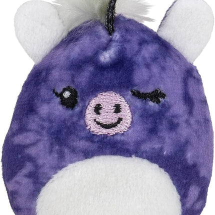 Squishville Mini-Squishmallows Besties Multipack - 14 Rainbow 2-Inch Plush Toys: Red Panda, Tabby Cat, Octopus & More