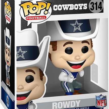 Funko Pop! NFL Mascots: Cowboys - Rowdy - NHL Mascots and Marks - Collectable Vinyl Figure - Gift Idea - Official Merchandise - Toys for Kids & Adults - Sports Fans - Model Figure for Collectors