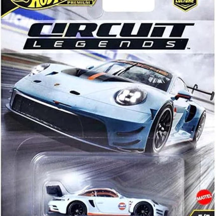 Hot Wheels Circuit Legends Die‑Cast Racing Set – Porsche, Ferrari, Ford & Subaru Icons, 1:64 Scale, Ages 3+ (Pack of 5) FPY86-961K