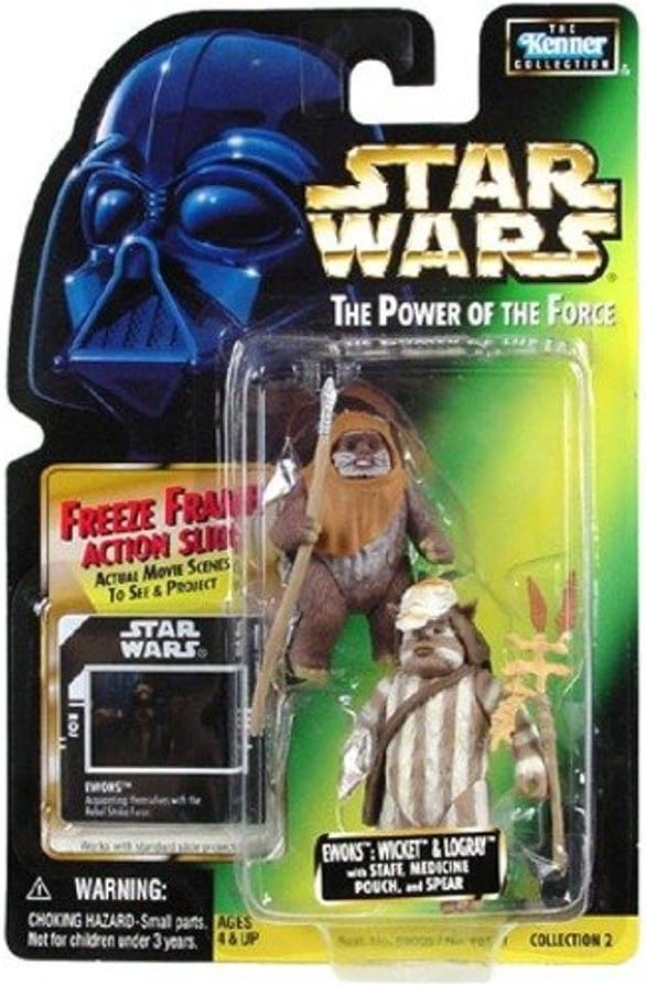 Star Wars: Power of the Force Freeze Frame > Ewoks: Wicket and Logray Action Figure