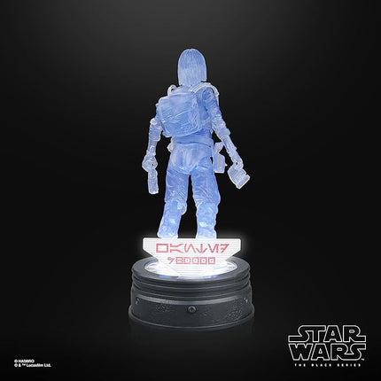 STAR WARS The Black Series Holocomm Collection OSHA Aniseya, Collectible 6 Inch Action Figure with Light-Up Holopuck