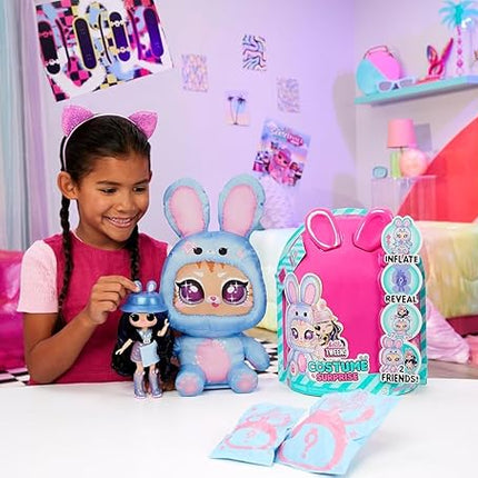 LOL Surprise Tweens Costume Fashion Doll Aya Cherry with Inflatable Blue Bunny Pet Costume & Multiple Surprises Including Fabulous Fashions & Accessories Great Gift for Kids Ages 4+