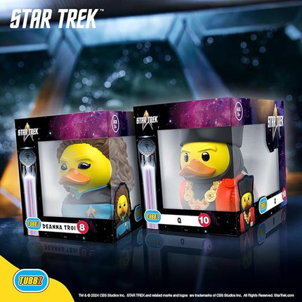 TUBBZ Boxed Edition Q Collectible Vinyl Rubber Duck Figure - Official Star Trek Merchandise - Sci-Fi TV, Movies & Video Games