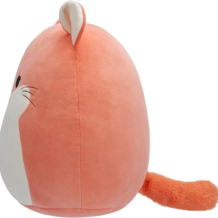 Squishmallows Original 14-Inch Erica Peach Chinchilla - Large Ultrasoft Official Jazwares Plush